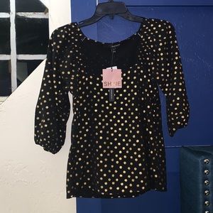 Small harve Bernard, bell sleeves blouse